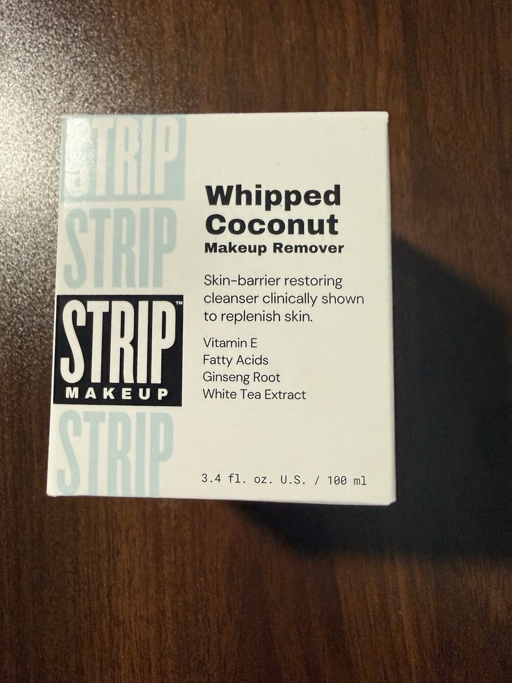 Strip Whipped Coconut Makeup Remover 3.4 fl oz / 100 ml New